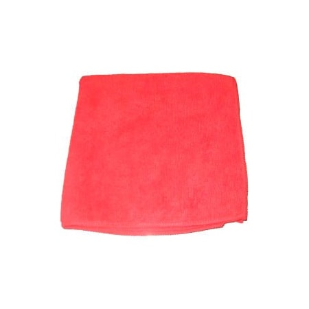 Nationwide Sales Perfect Products Microfiber Cloths 16x16, Red -, PK200 CSA006E